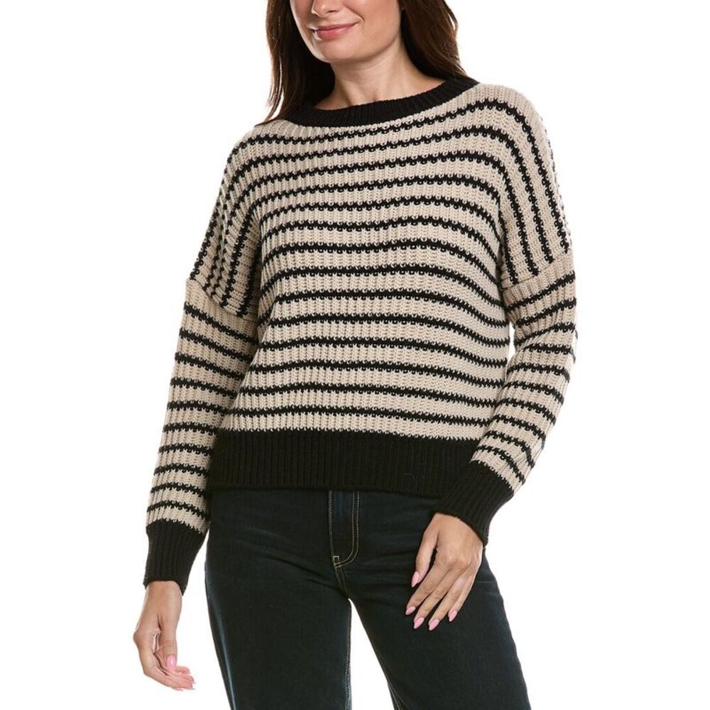 Weekend Max Mara Womens  Ezor Wool-Blend Sweater, Beige
